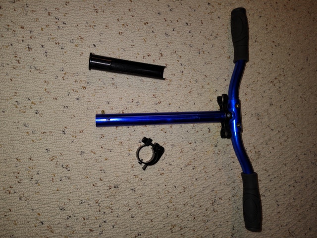 Hurtle Renegade scooter parts blue - photo 3