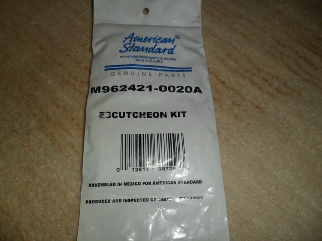 Genuine American Standard M962421-0020A Escutcheon Kit Chrome