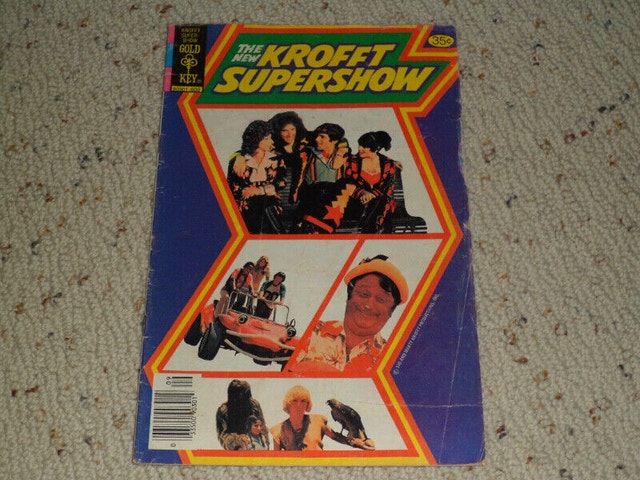 Vintage The New Krofft Supershow #4 Gold Key September 1978