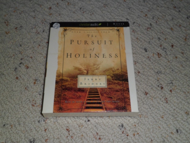 The Pursuit of Holiness Jerry Bridges Christian audio cd