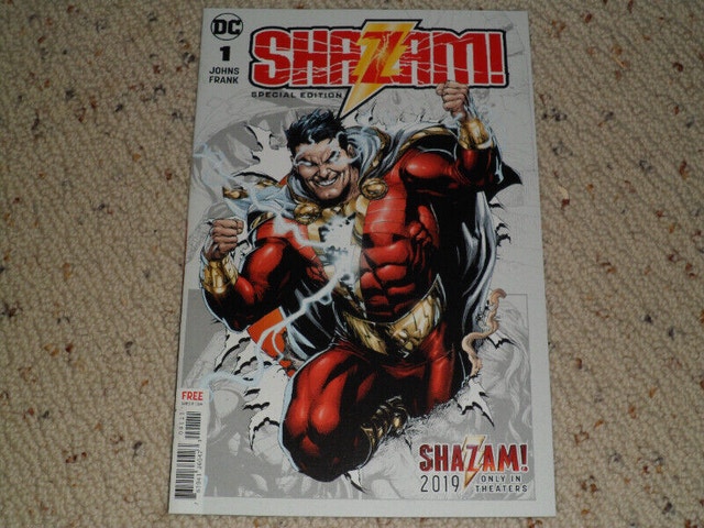 Lot of 2 Shazam! Special Edition #1 Promo comic books NEW MINT - photo 2