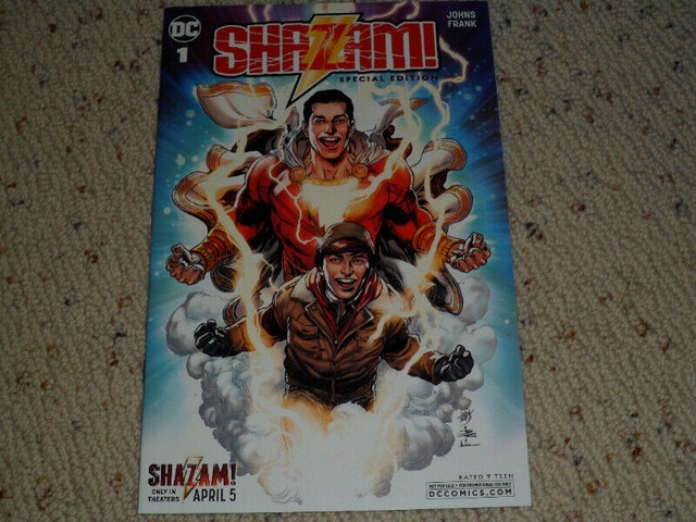 Lot of 2 Shazam! Special Edition #1 Promo comic books NEW MINT - photo 5