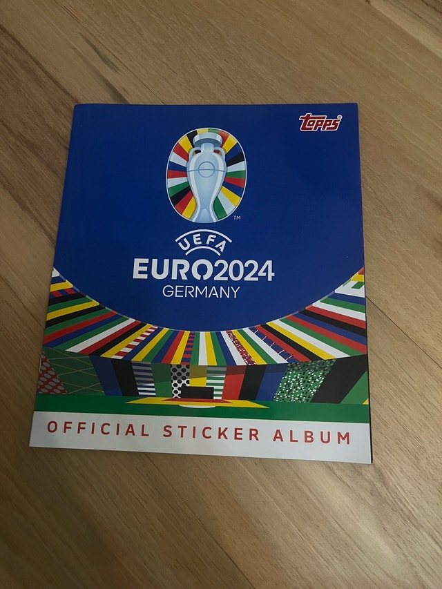 Euro 2024 Sticker Book