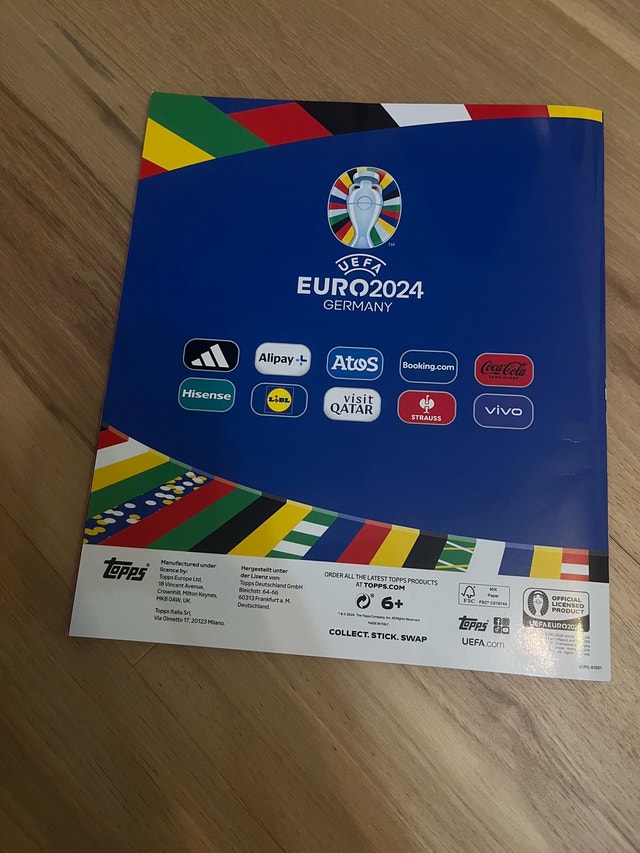 Euro 2024 Sticker Book - photo 2