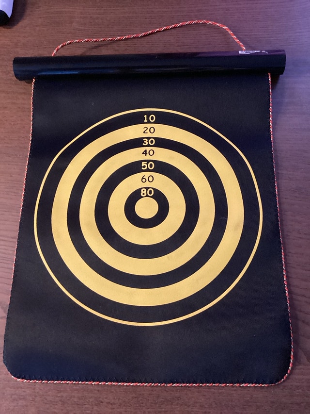 Double sided magnetic bullseye target! - photo 3