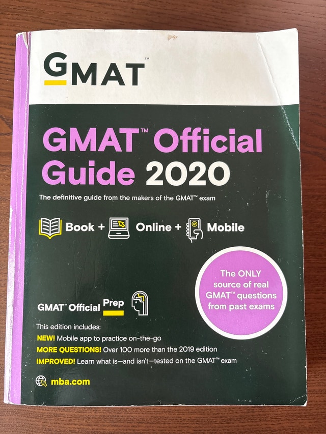 GMAT Official Guide 2020