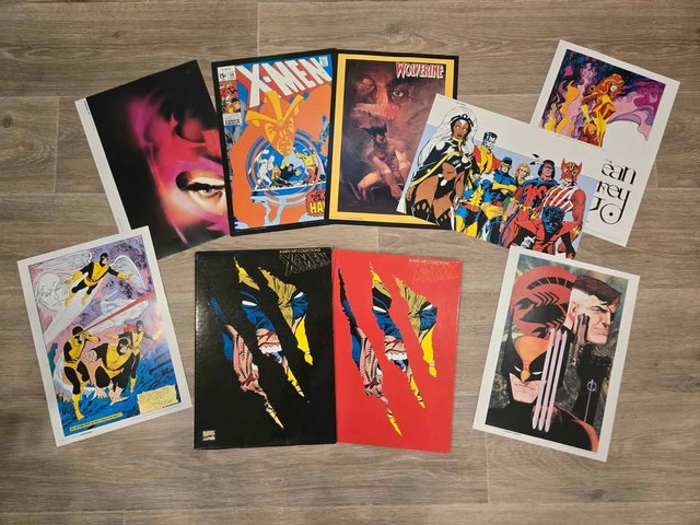 Rare Japanese Marvel X-Men Art Collection