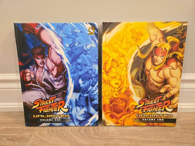 Street Fighter Unlimited – Volume 1 & 2 (Hardcover, UDON Comics)