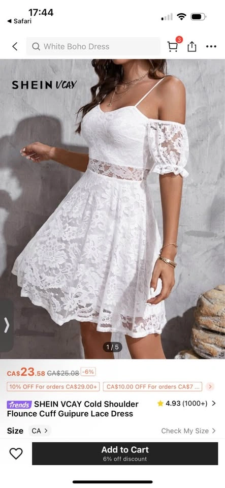 Bachelorette dress size 4