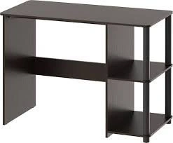 SHW 35” Computer Desk with Storage Shelves