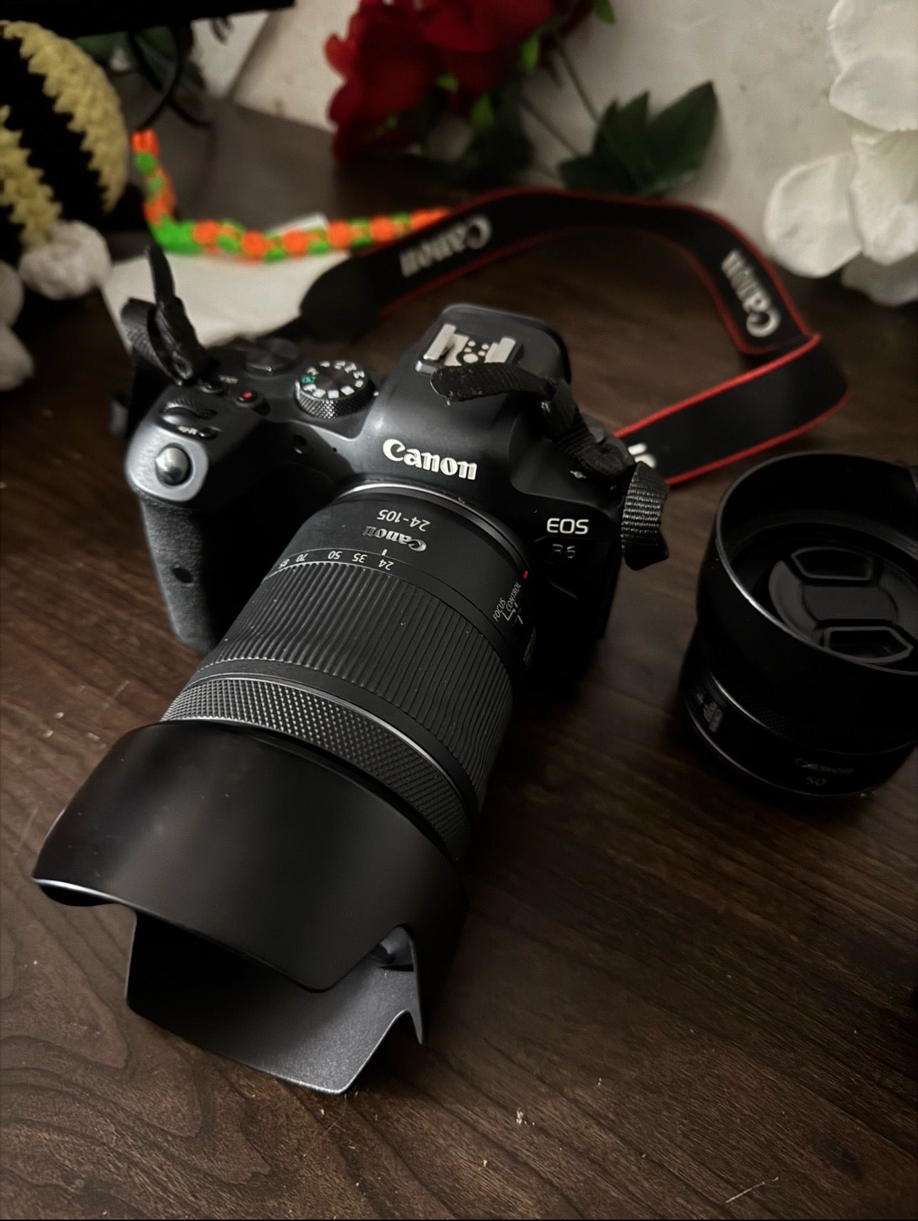 Canon EOS R6 with RF 24-105 and 50MM 1.8 Lens