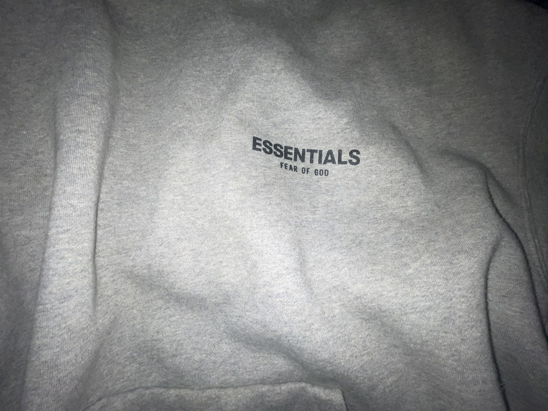 Essentials Hoodie dark Oatmeal Size Large - photo 3