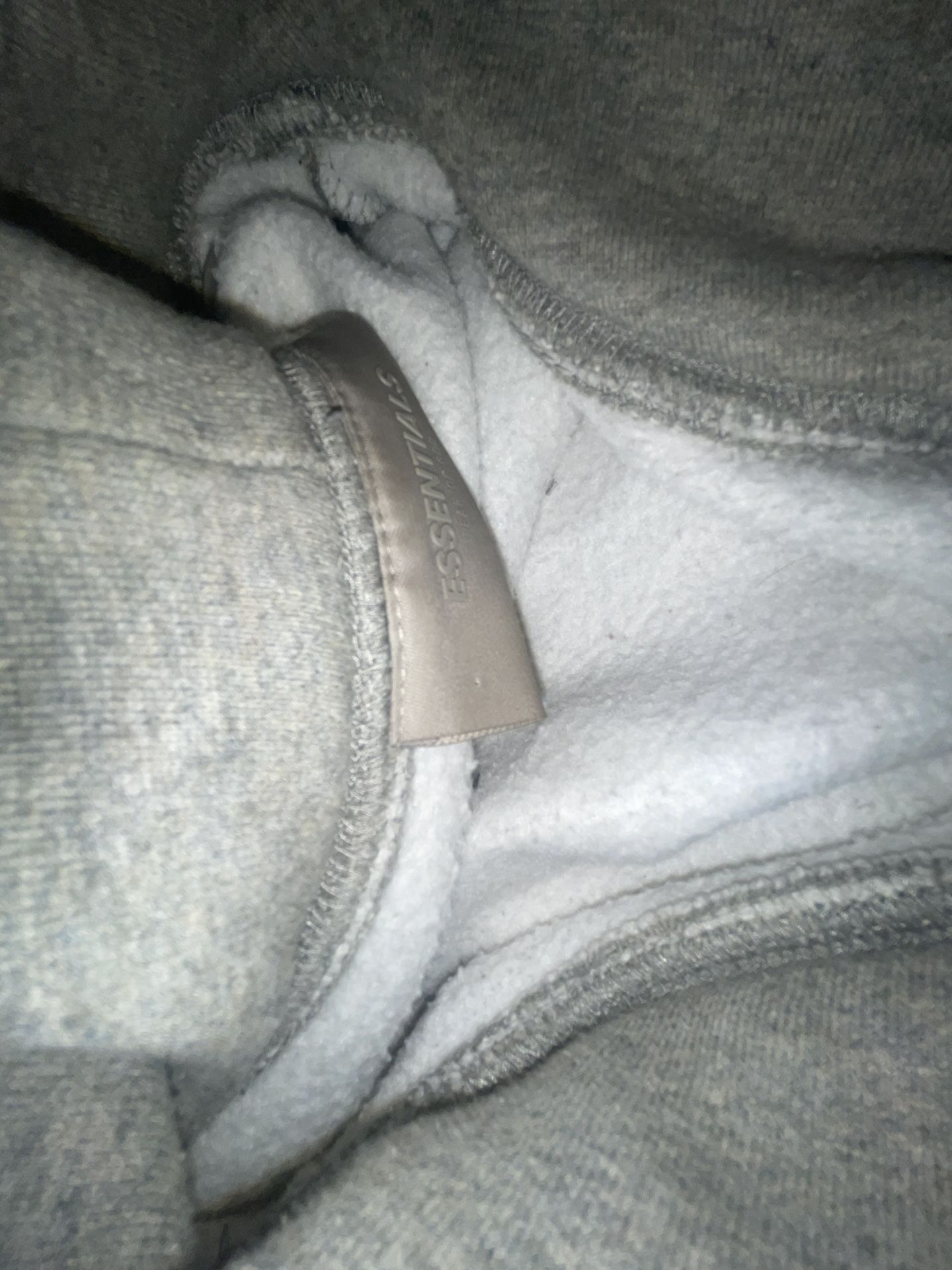 Essentials Hoodie dark Oatmeal Size Large - photo 4