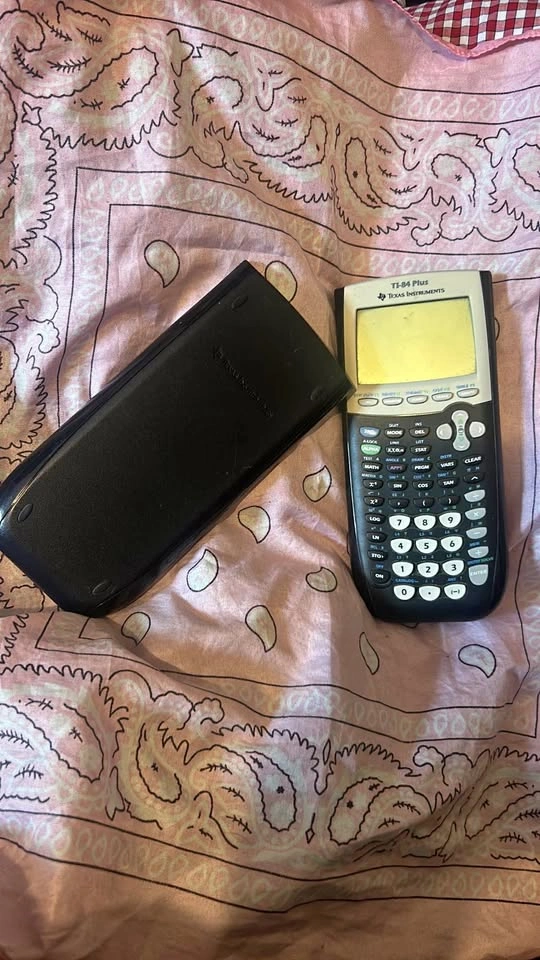 Ti- 84 Plus (Texas Instruments) Calculator