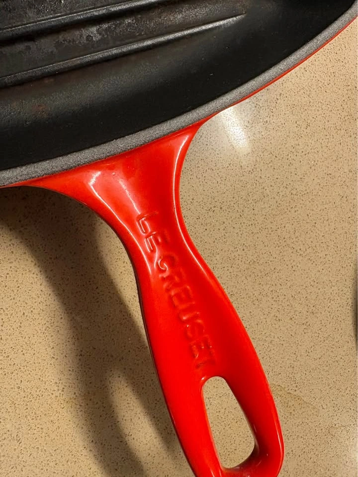 Le Creuset Cast Iron Grill Pan – Red - photo 2