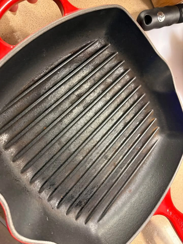 Le Creuset Cast Iron Grill Pan – Red - photo 3