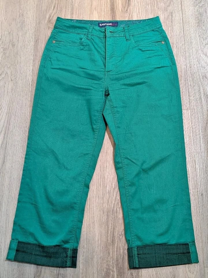 Santana Jeans Teal Green Pants - Size 10