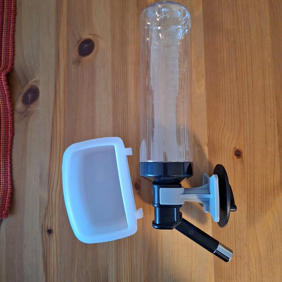 Water Bottle and Food Bowl Set for Pet Carrier