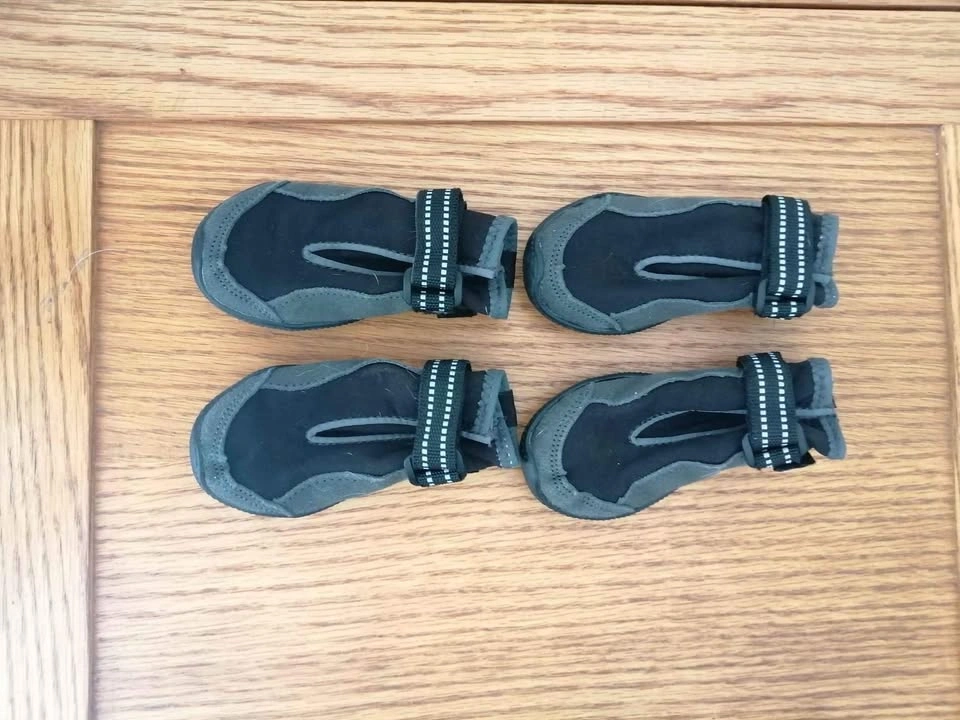 Top Paw outdoor dog boots. Medium size
