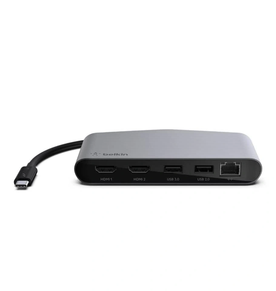 Belkin Thunderbolt 3 Dock Mini HD – Dual HDMI 4K – USB-C