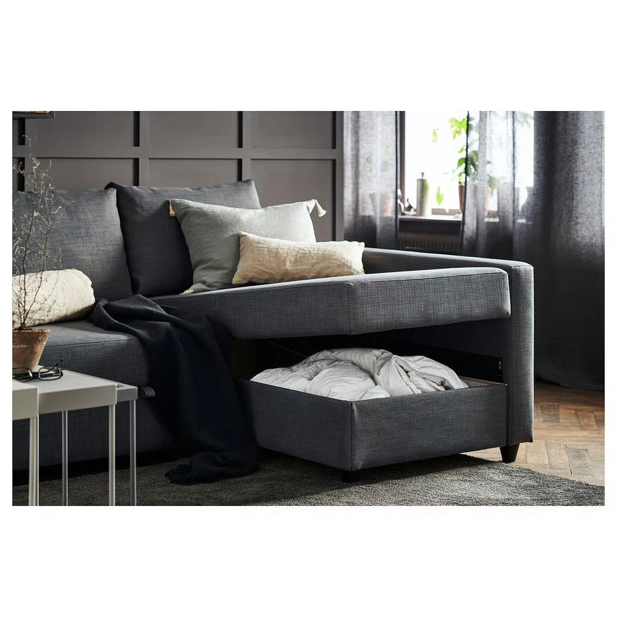Corner Sofa-Bed with Storage (Dark Gray) IKEA - photo 5