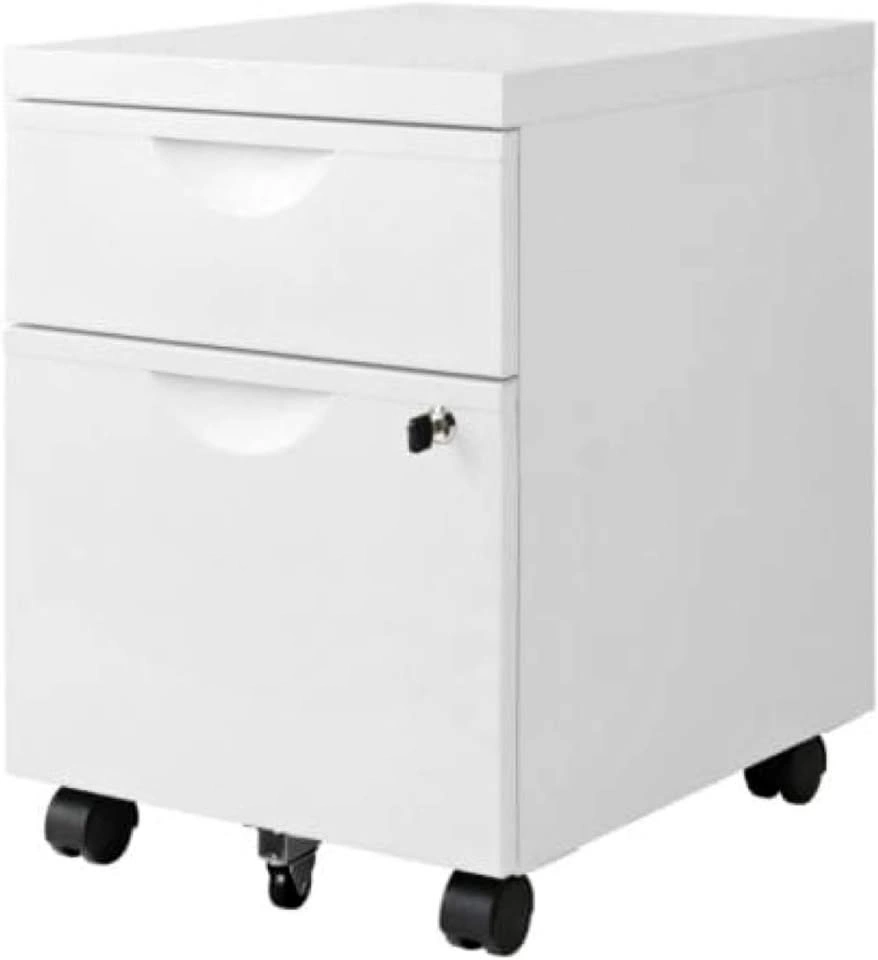 IKEA 2-Drawer Filing Cabinet on Casters
