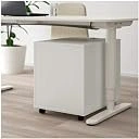 IKEA 2-Drawer Filing Cabinet on Casters - photo 3