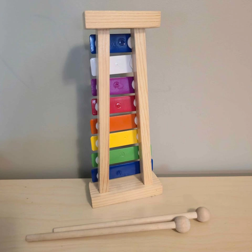Childrens Wooden Xylophone Music Instrument - photo 3