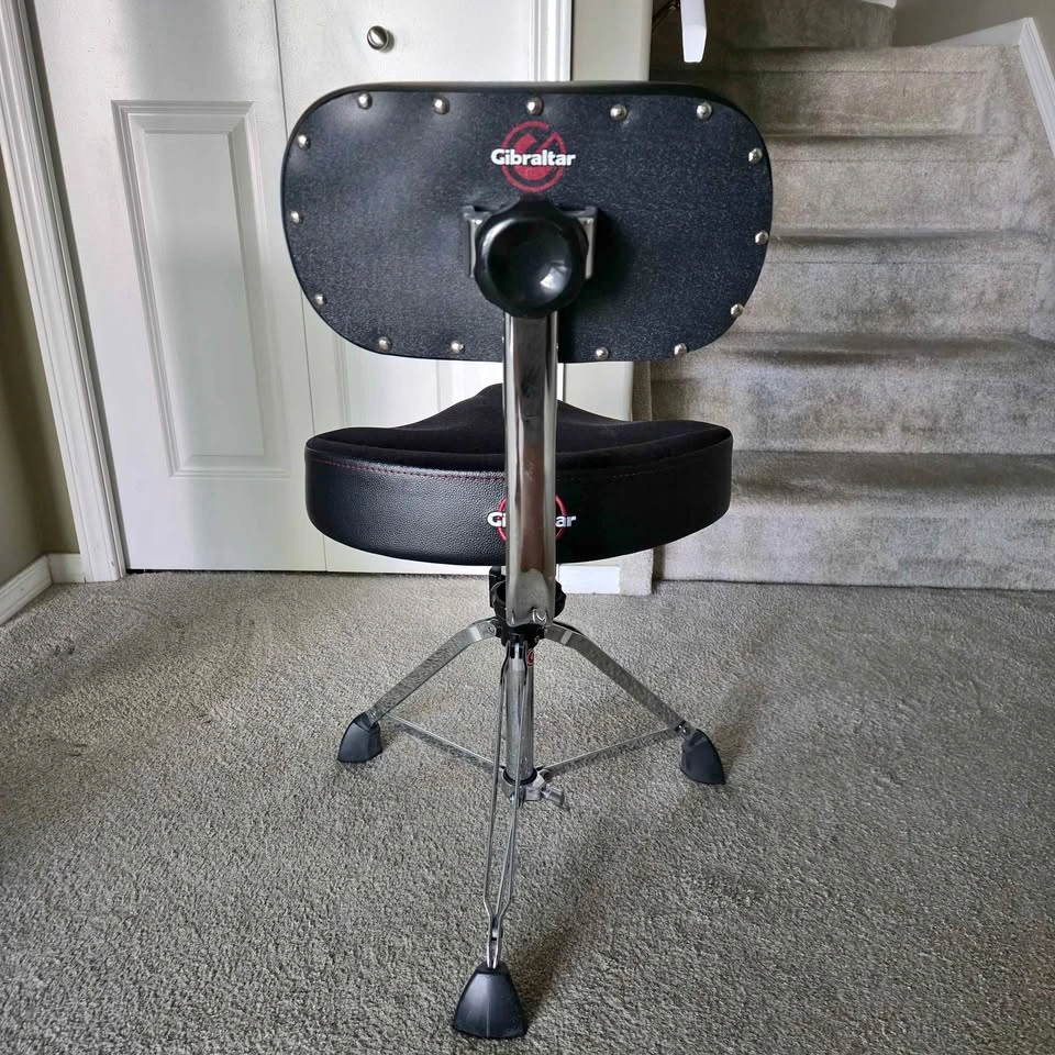 GIBRALTAR 9608MB Professional Drum Throne with Backrest