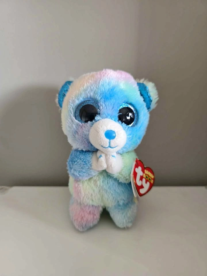 6" Ty Beanie Boo Prayer Bear "Hope" Plush Toy