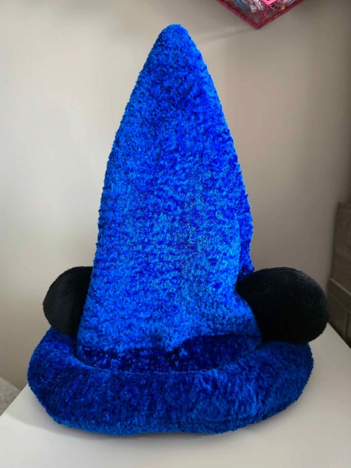 Rare Disney Parks Mickey Sorcerer Kids Plush Hat - photo 2