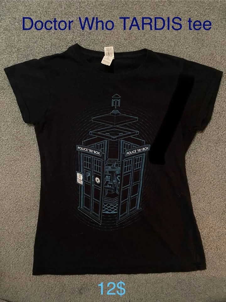 Women’s Small Fandom Tees – Doctor Who & Ghostbusters - photo 2