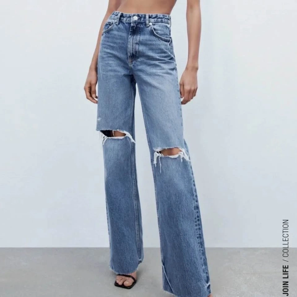 Zara Wide Leg Jeans - photo 3