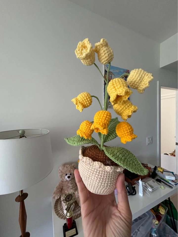 Handmade Crochet Flower Pots – Forever Blooming - photo 2