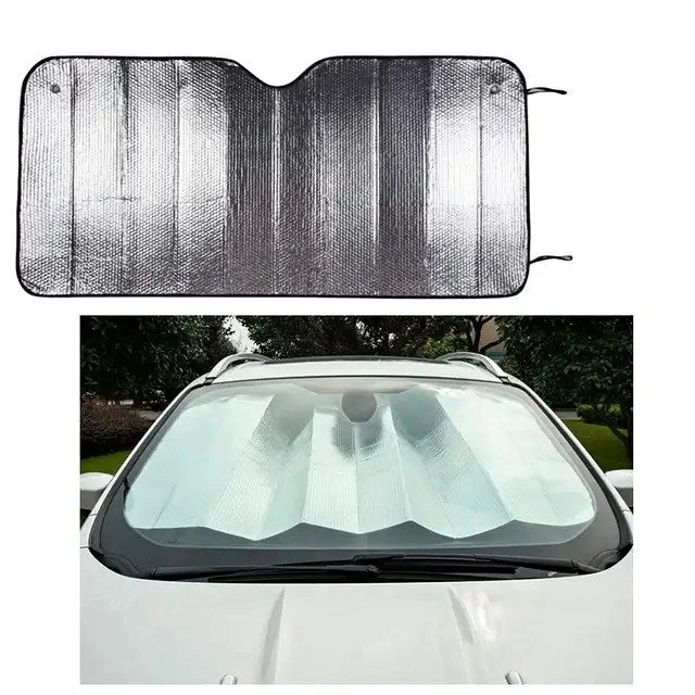 Amazon Basics UV Reflecting Foldable Front Windshield Sun Shade