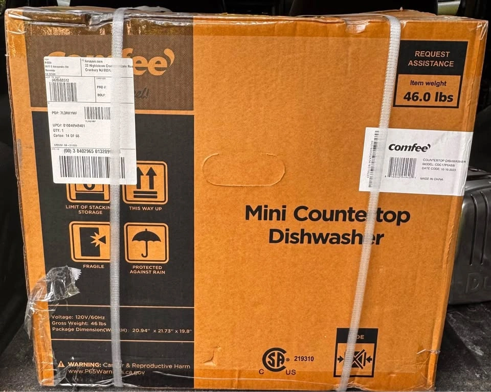 Brand new Comfee portable Mini Dishwasher Countertop - photo 2