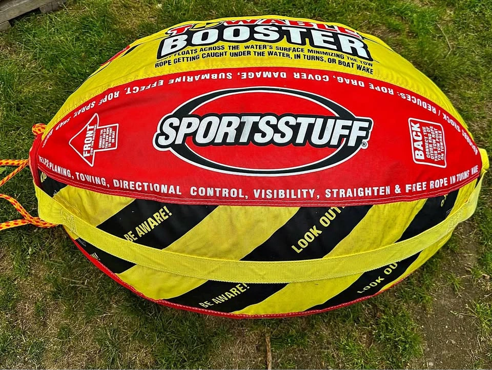 SportsStuff Booster Ball, with towable rope