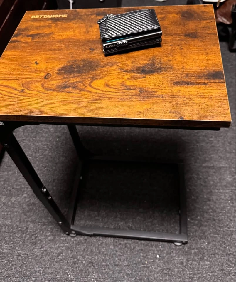 C Shaped Side Table/ Couch Table TV Tray