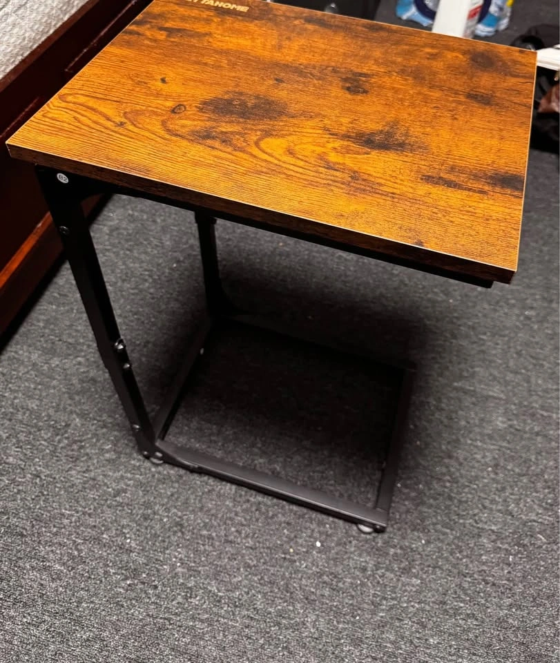 C Shaped Side Table/ Couch Table TV Tray - photo 2