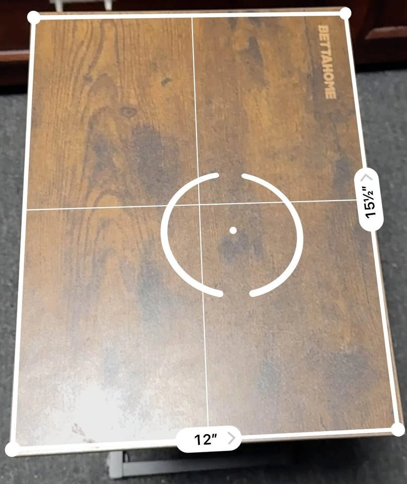 C Shaped Side Table/ Couch Table TV Tray - photo 4