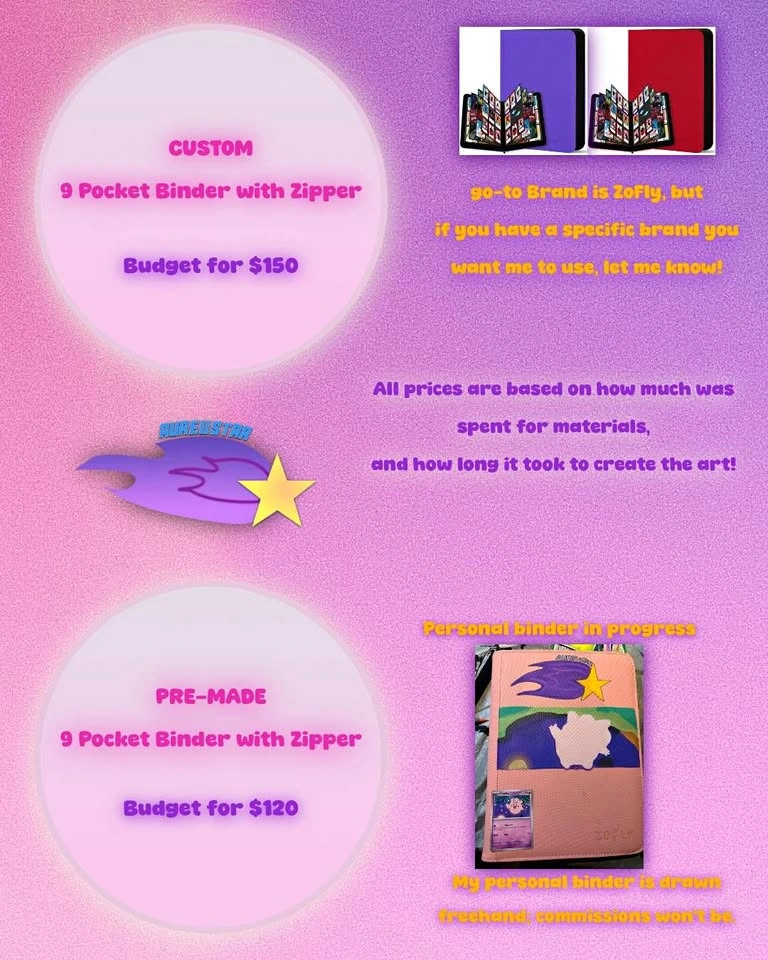 CUSTOM BINDER REQUEST