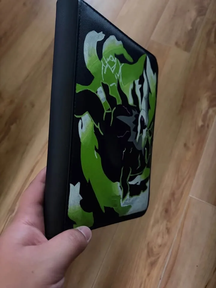 Mega Darkrai Hand Painted 4 Pocket Binder - photo 2