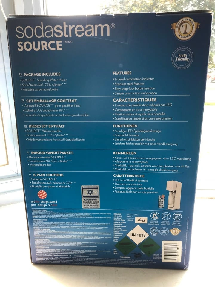 SodaStream Source Sparkling Water Maker – Open Box Never Used - photo 2