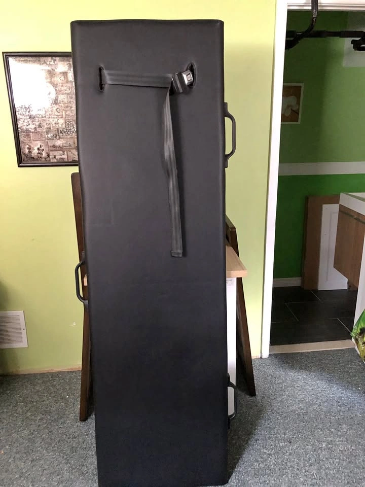 Custom Black Exercise Bench / Padded Workout Board