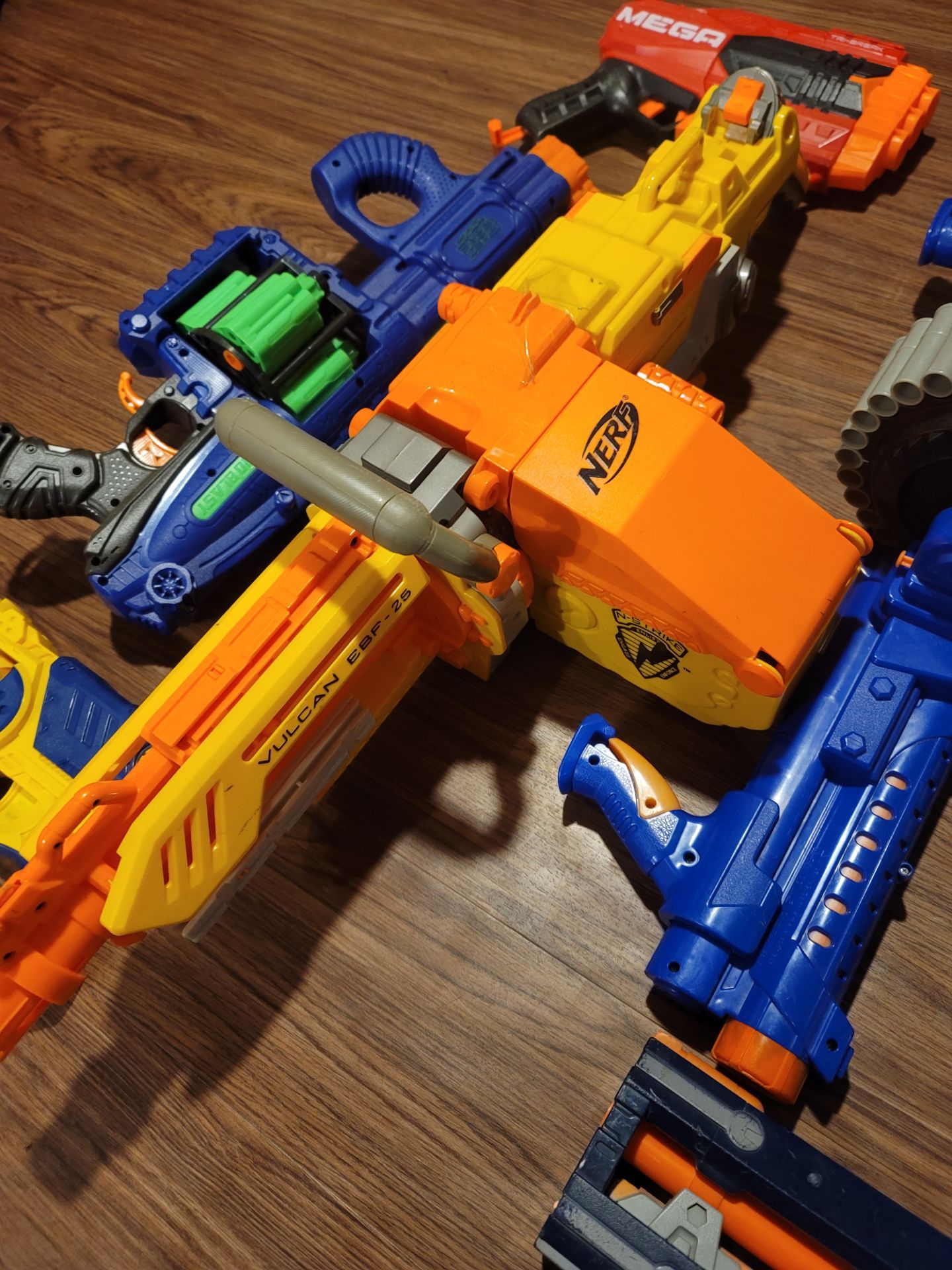 Nerf Gun Lot of 7 including battery operated machine Gun - photo 5