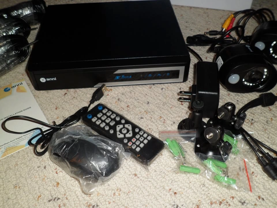 Anni Home Security Camera System 1080p Wired Surveillance Kit - photo 3