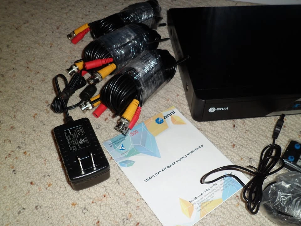 Anni Home Security Camera System 1080p Wired Surveillance Kit - photo 4