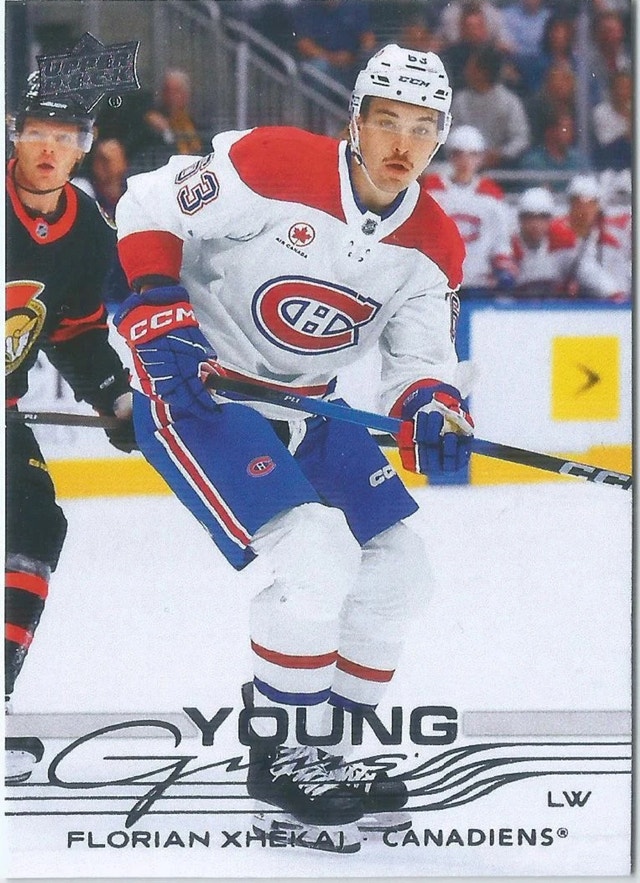 4 Card Lot-Montreal Canadiens Young Guns 2025-26 UD Ext. Series - photo 3