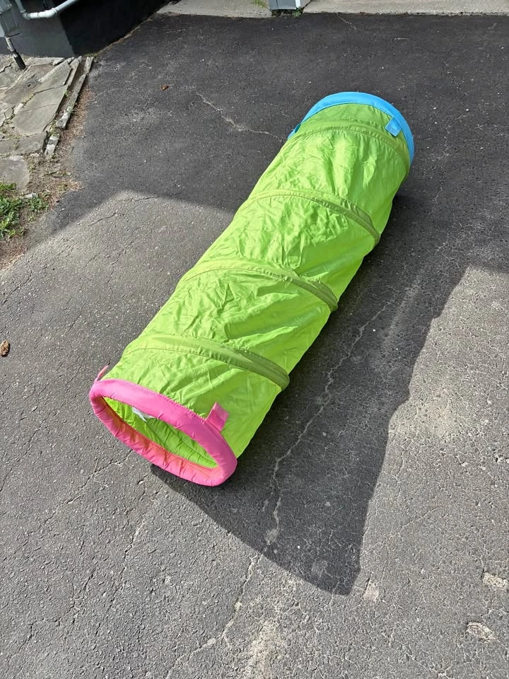 Kids Pop-Up Crawl Tunnel – $25