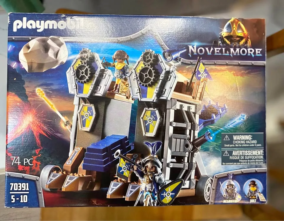 Playmobil Mobile Attack Tower Novelmore Knights 70391 thumbnail